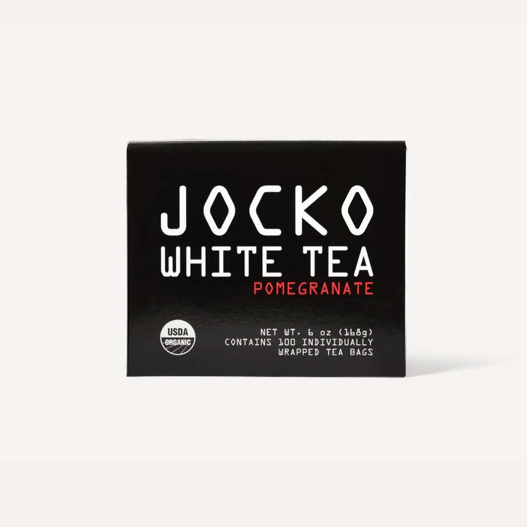 JOCKO WHITE TEA BAGS - RELOAD 100ct