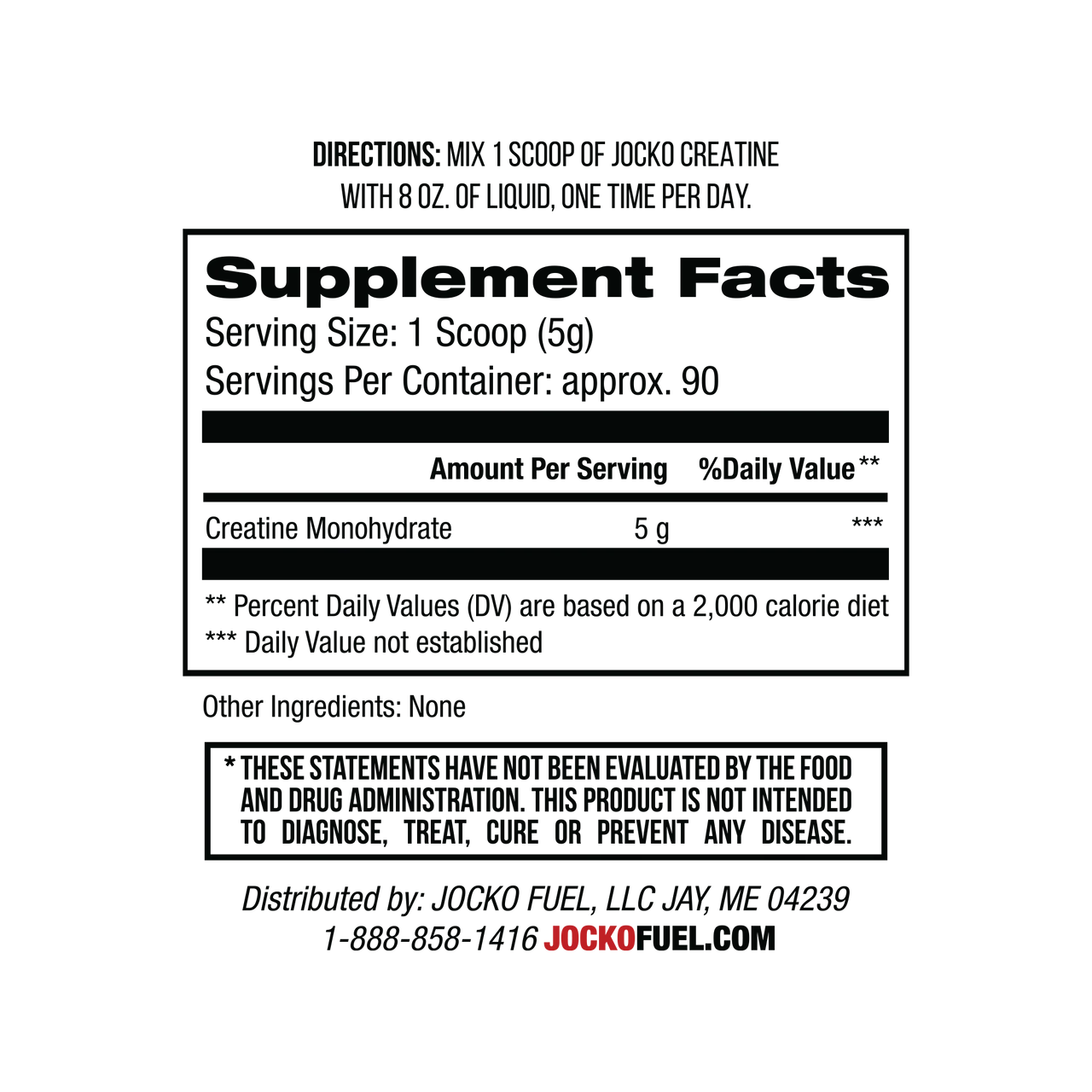 JOCKO CREATINE