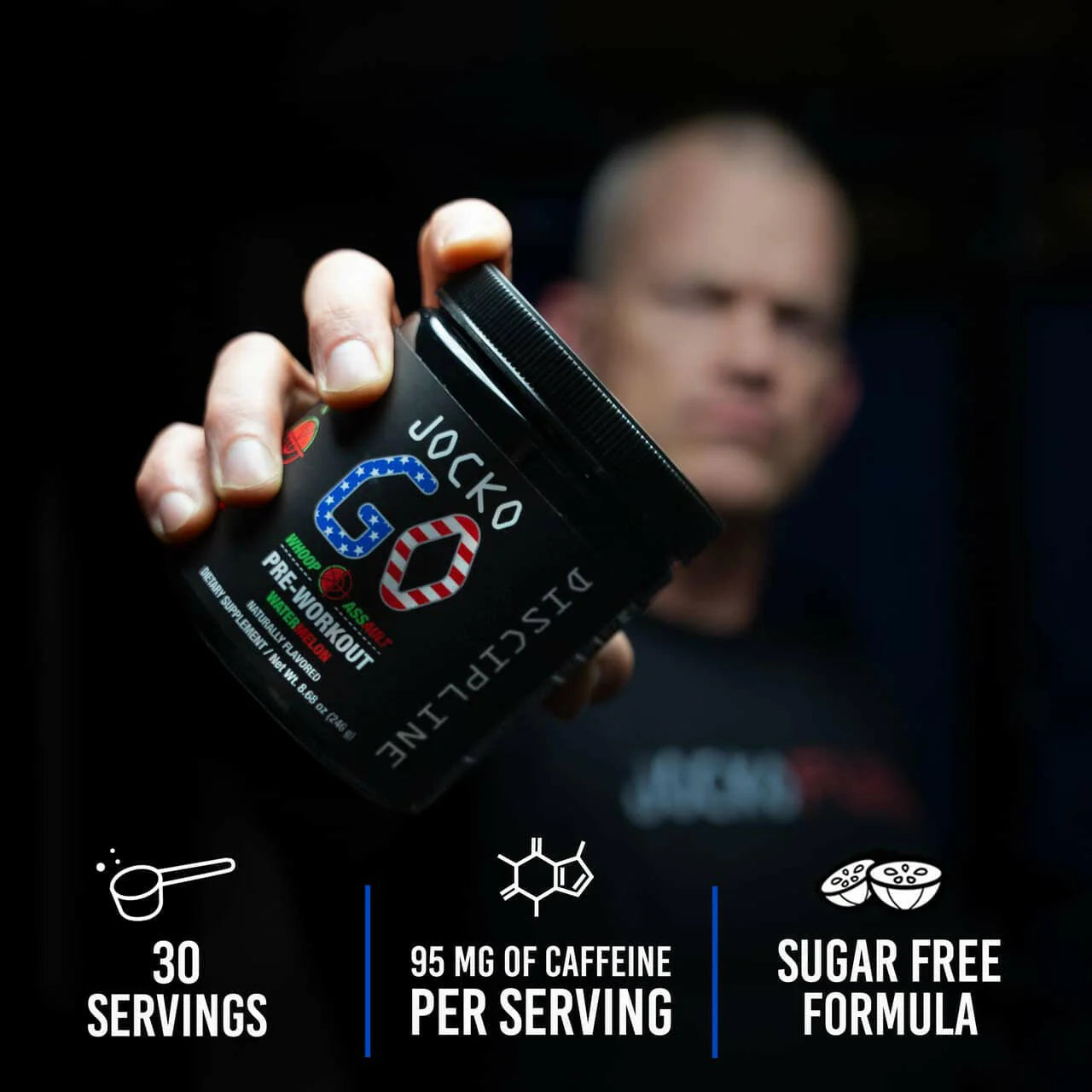JOCKO GO PRE WORKOUT - WHOOP ASSAULT WATERMELON