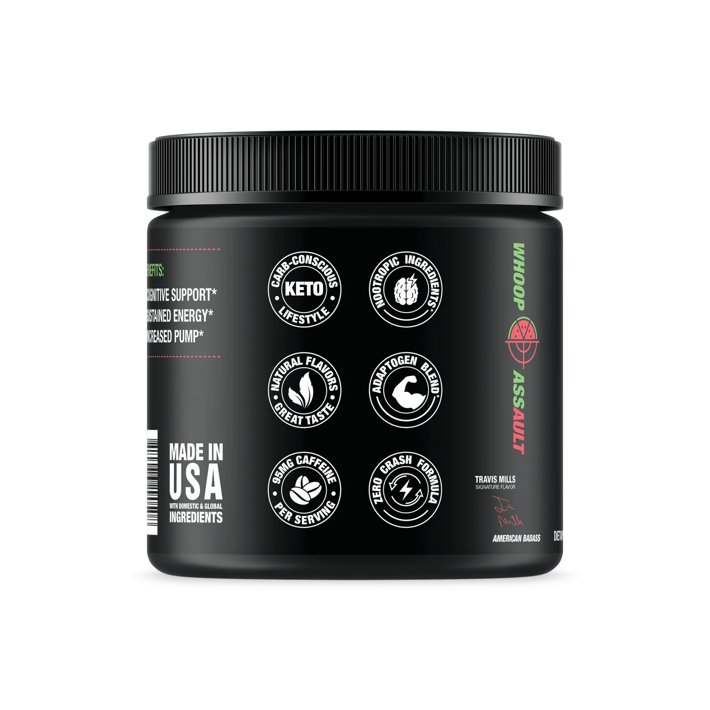 JOCKO GO PRE WORKOUT - WHOOP ASSAULT WATERMELON