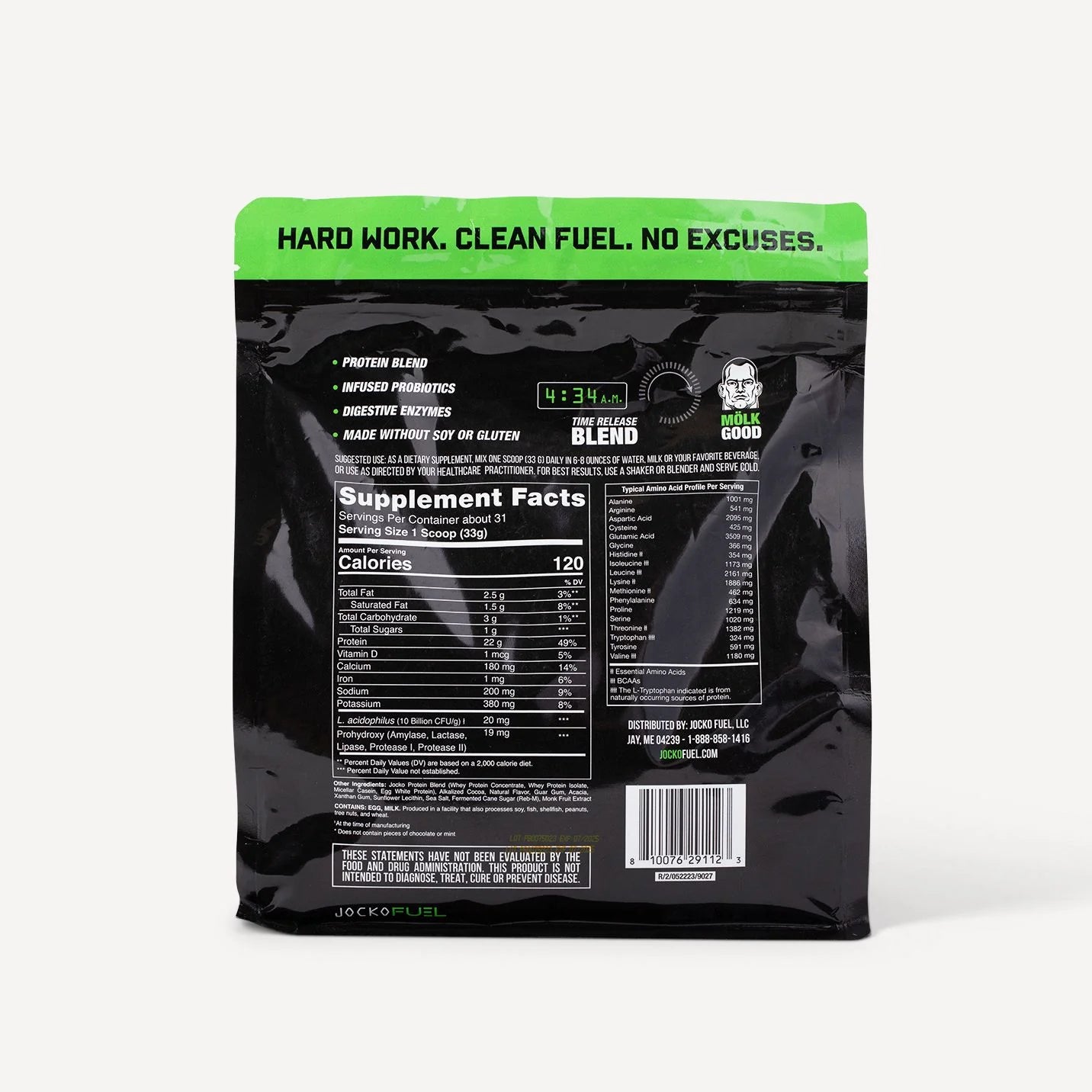 JOCKO MÖLK PROTEIN - Mint Chocolate