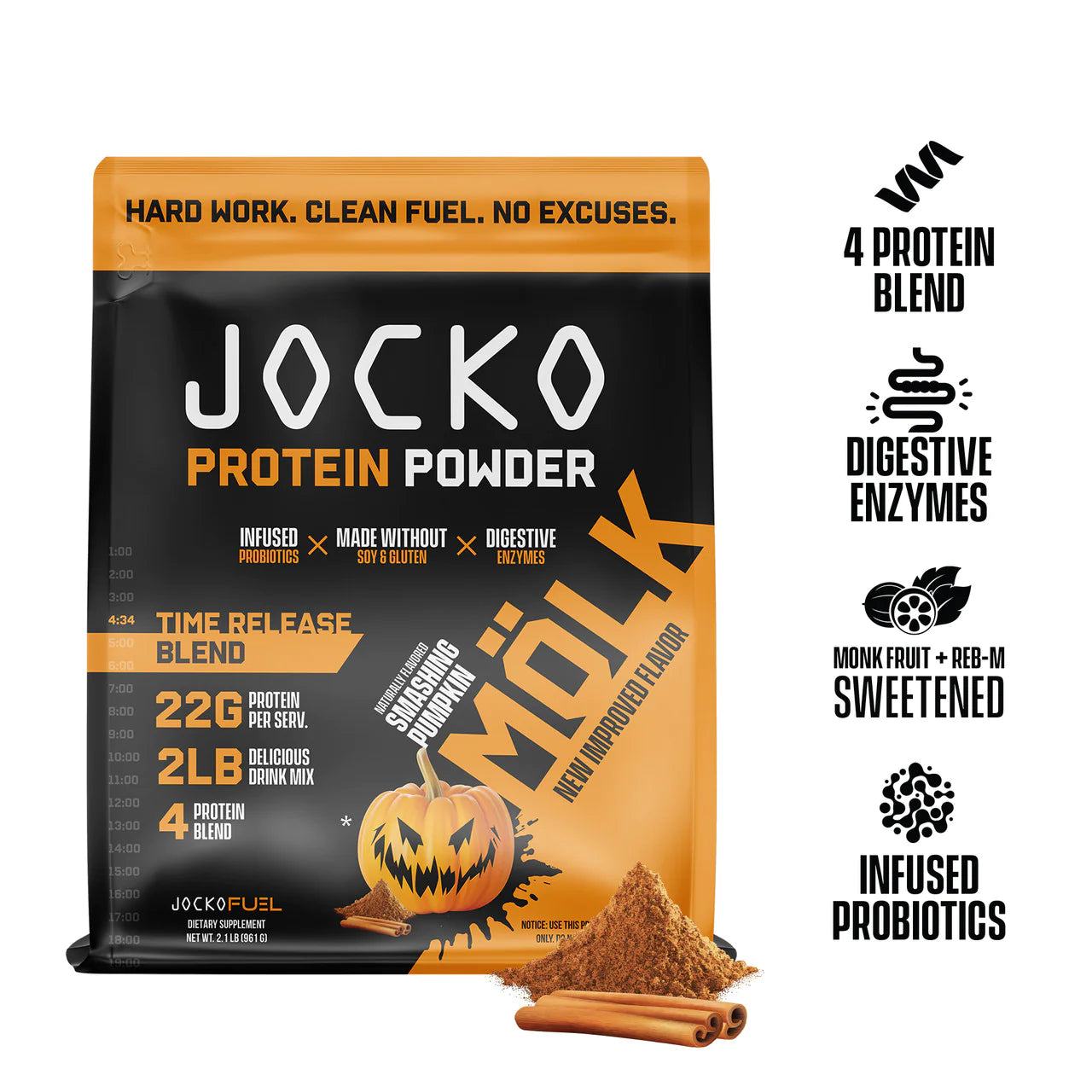 JOCKO MÖLK PROTEIN - PUMPKIN SPICE LIMITED EDITION
