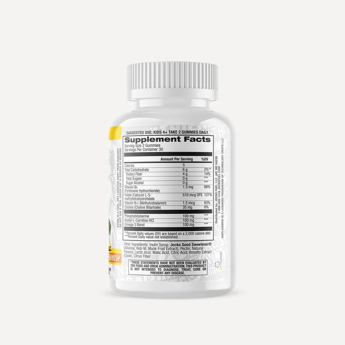 WARRIOR KID FOCUS GUMMIES - CARIBBEAN PUNCH