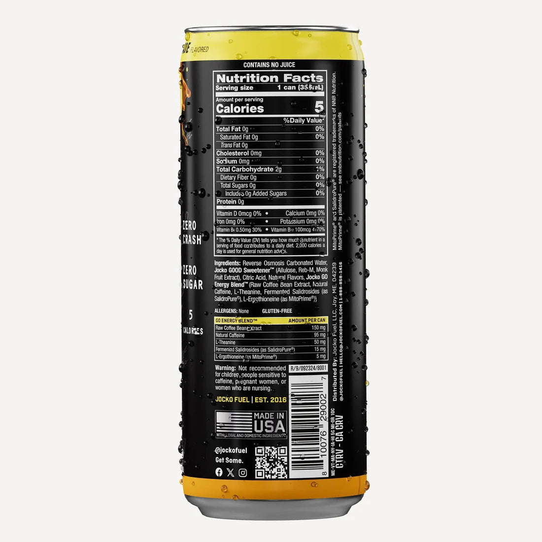 JOCKO GO ENERGY DRINK - ICED TEA LEMONADE