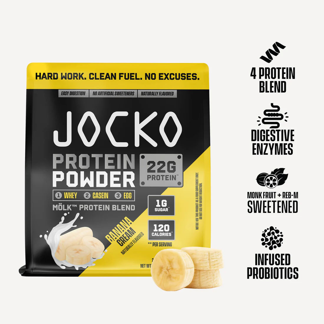 Jocko Molk Protein Powder - Coffee and Donuts - Jocko Fuel Australia