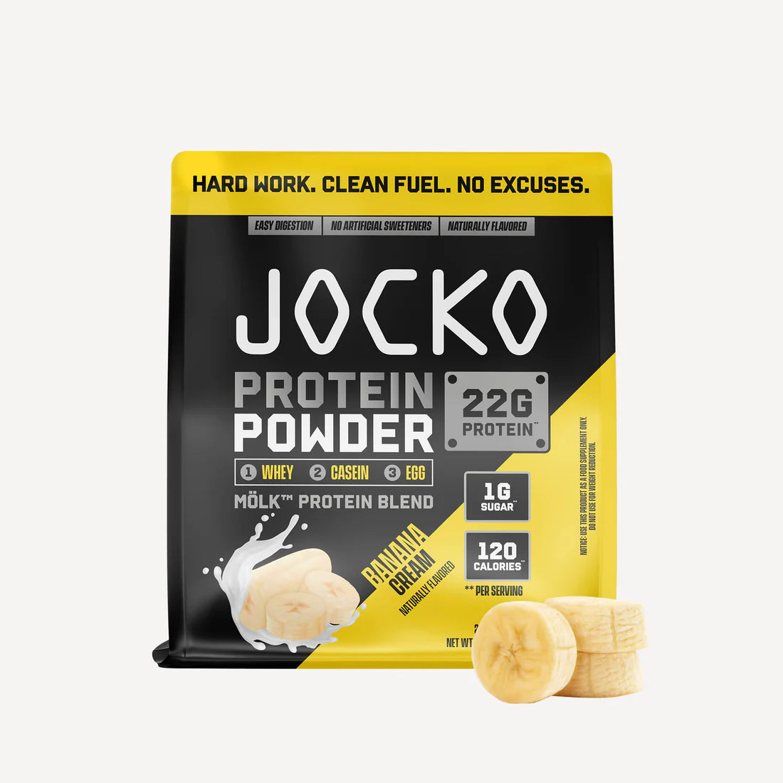 Jocko Molk Protein Powder - Banana Cream - Jocko Fuel Australia