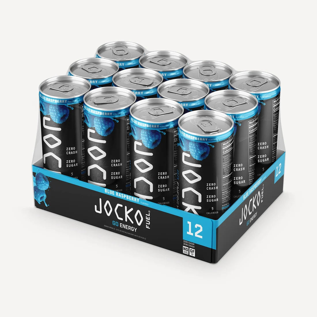 JOCKO GO ENERGY DRINK - BLUE RASPBERRY