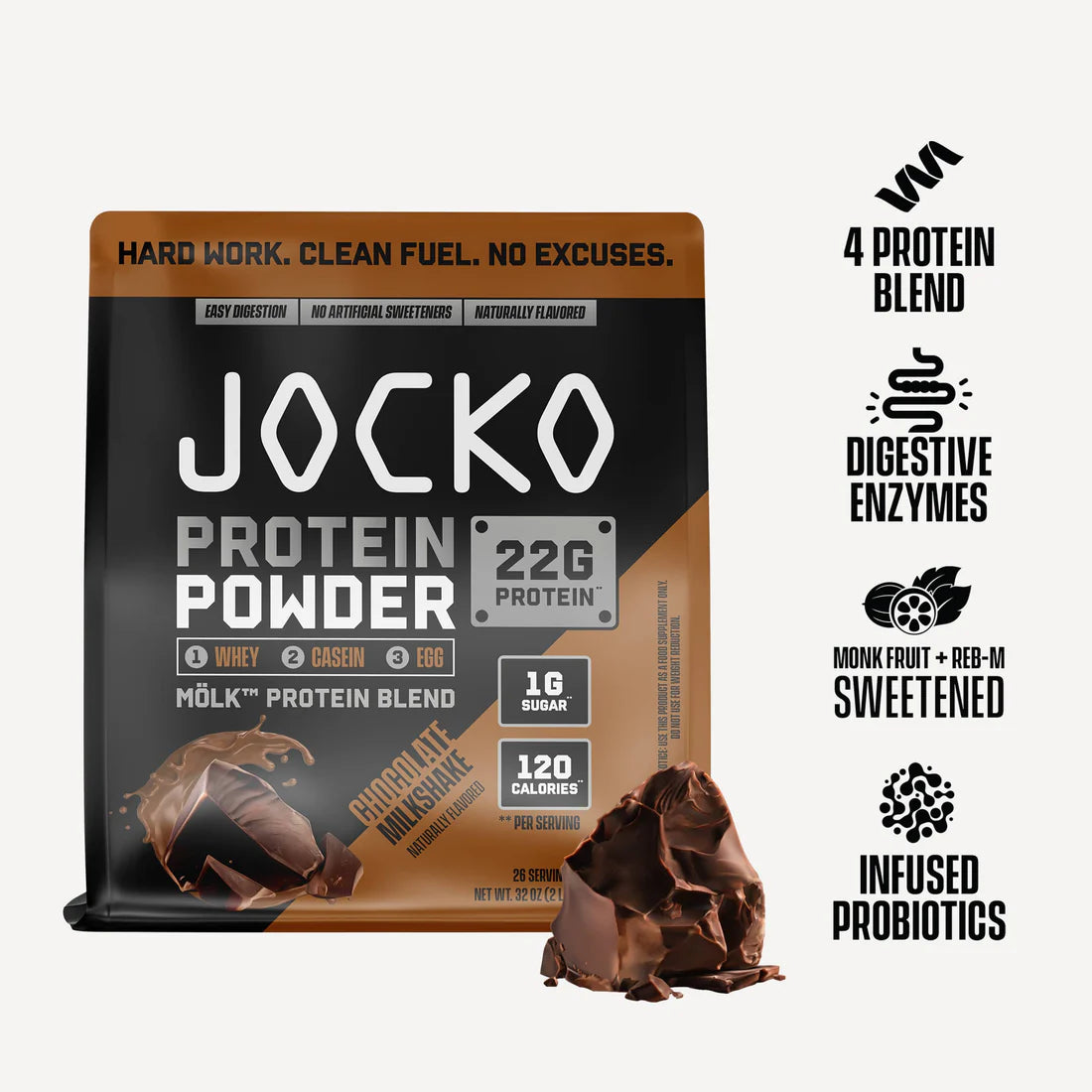 JOCKO MÖLK PROTEIN - Chocolate Milkshake