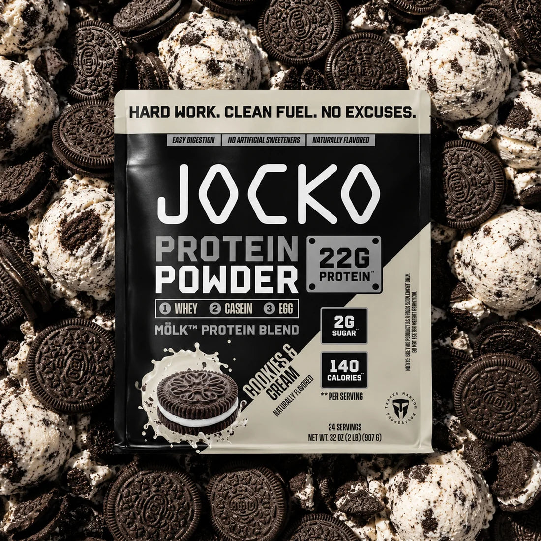 JOCKO MÖLK PROTEIN - Cookies and Cream
