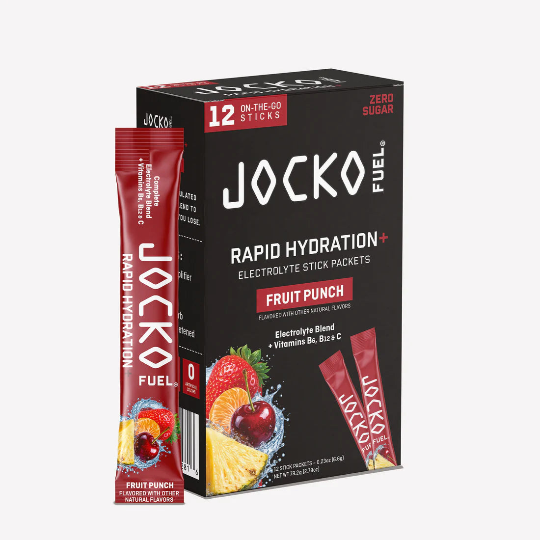 RAPID HYDRATION+ (12-PACK) FRUIT PUNCH
