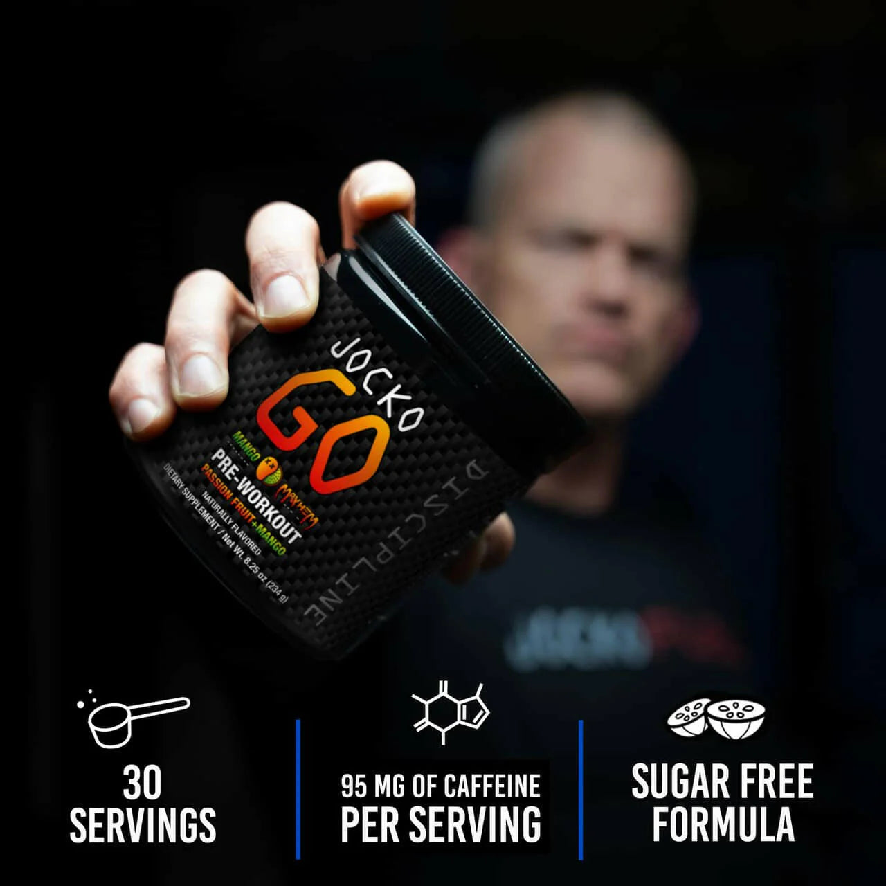 JOCKO GO PRE WORKOUT - MANGO MAYHEM