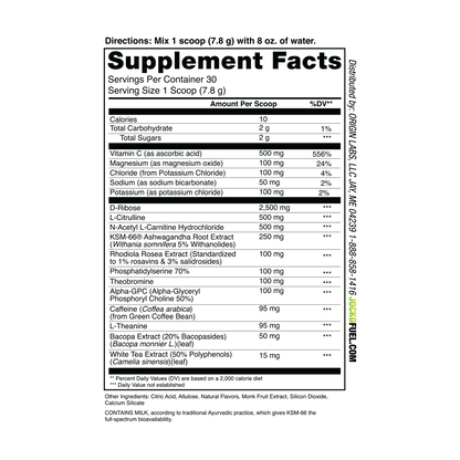 JOCKO GO PRE WORKOUT - MANGO MAYHEM