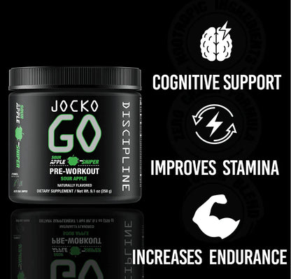 JOCKO GO PRE WORKOUT - SOUR APPLE SNIPER