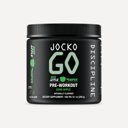 JOCKO GO PRE WORKOUT - SOUR APPLE SNIPER