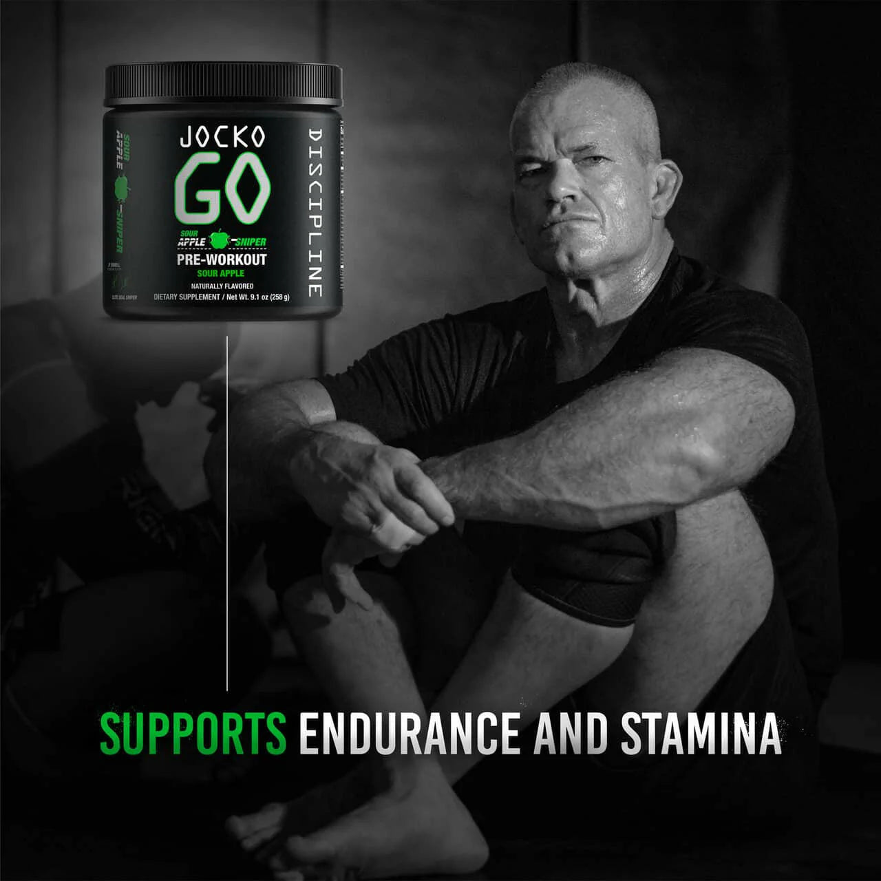 JOCKO GO PRE WORKOUT - SOUR APPLE SNIPER