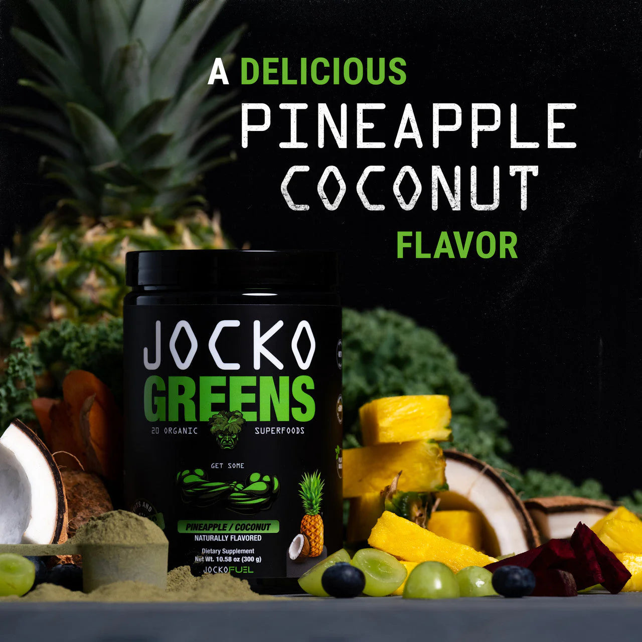 JOCKO GREENS - COCONUT PINEAPPLE