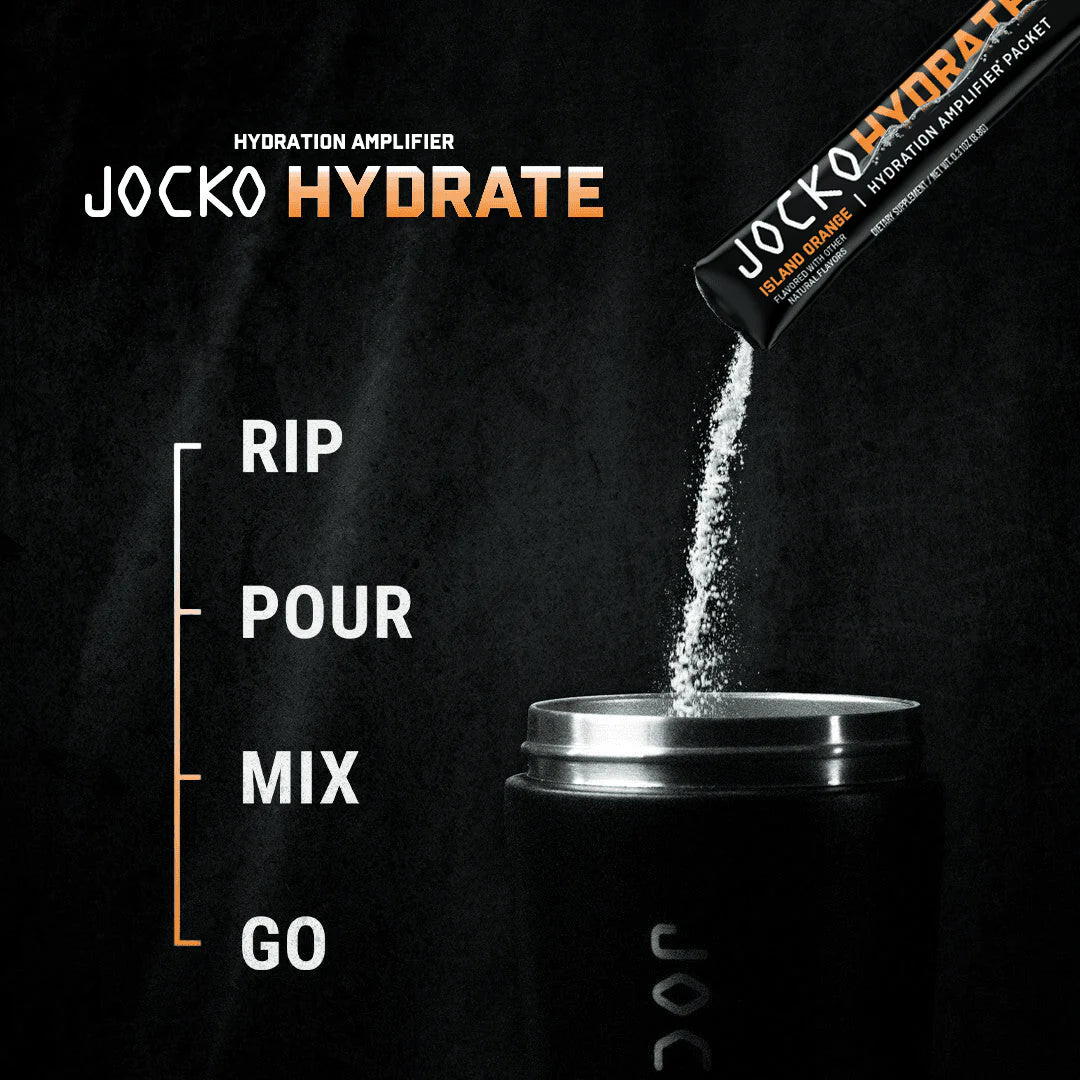 JOCKO Hydrate powder being poured into a can