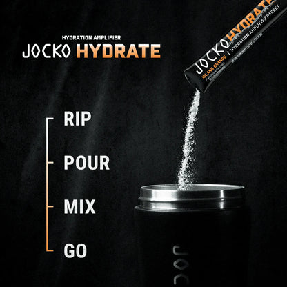 JOCKO Hydrate powder being poured into a can