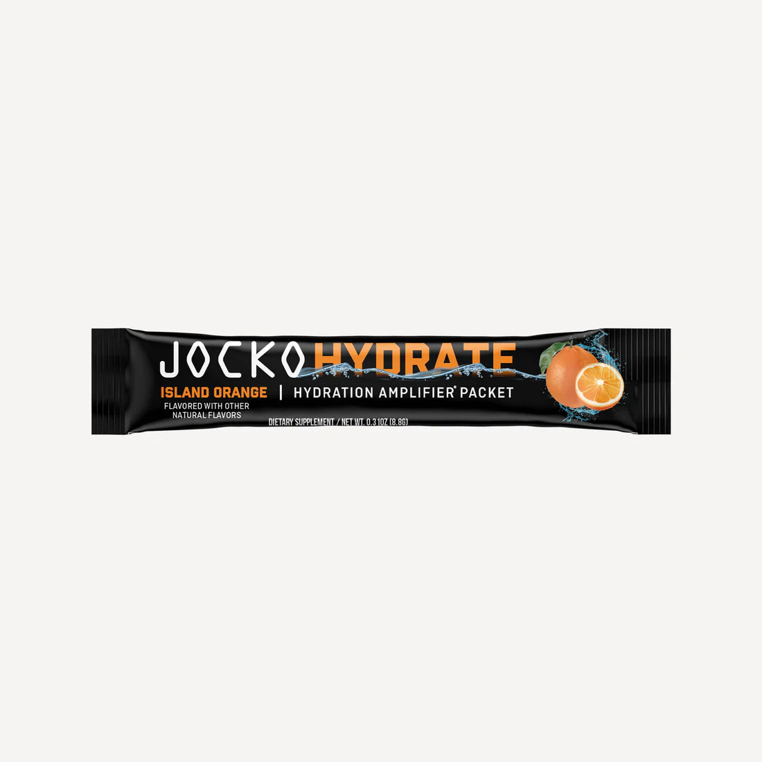 Jocko Hydrate Island Orange hydration packet 