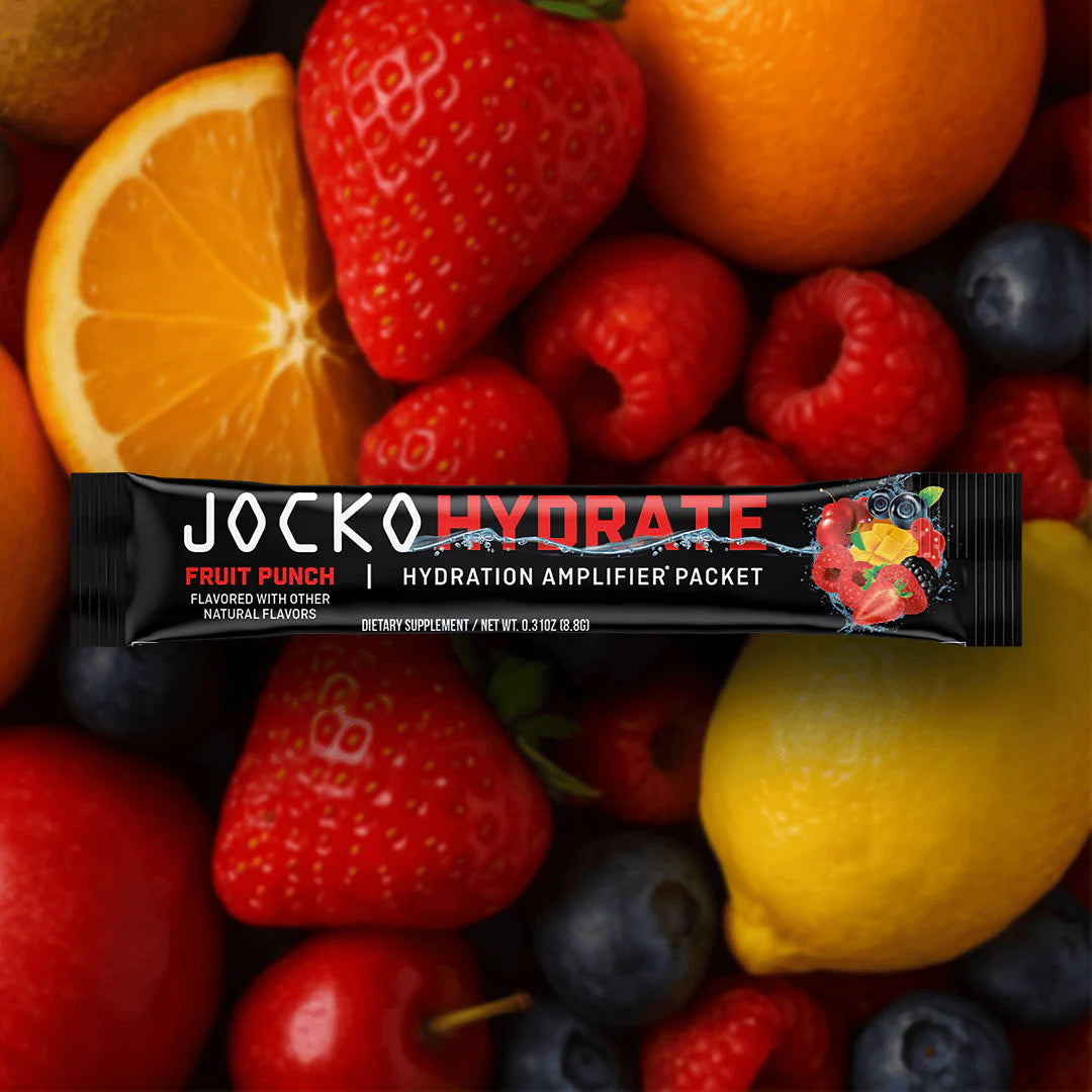 Jocko Hydrate hydration Sticks - Fruit Punch Flavour - Jocko Fuel Australia