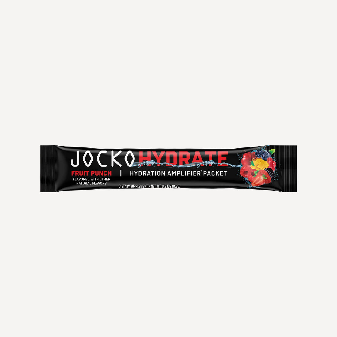 Jocko Hydrate hydration Sticks - Fruit Punch Flavour - Jocko Fuel Australia