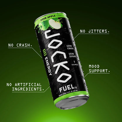 JOCKO GO ENERGY DRINK - SOUR APPLE