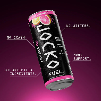 JOCKO GO ENERGY DRINK - PINK LEMONADE