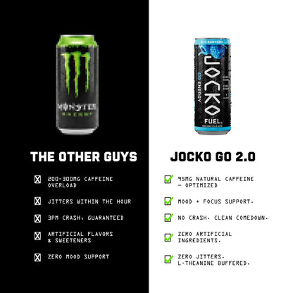 JOCKO GO ENERGY DRINK - BLACK CHERRY COLA