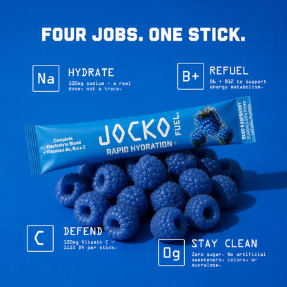 RAPID HYDRATION+ (12-PACK) BLUE RASPBERRY