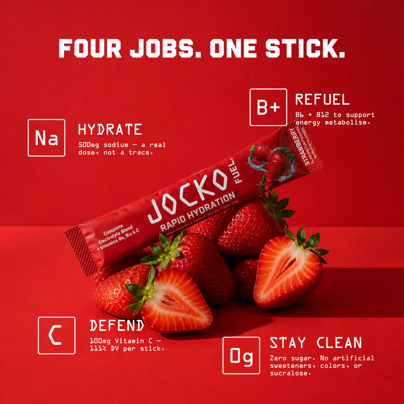 RAPID HYDRATION+ (12-PACK) STRAWBERRY