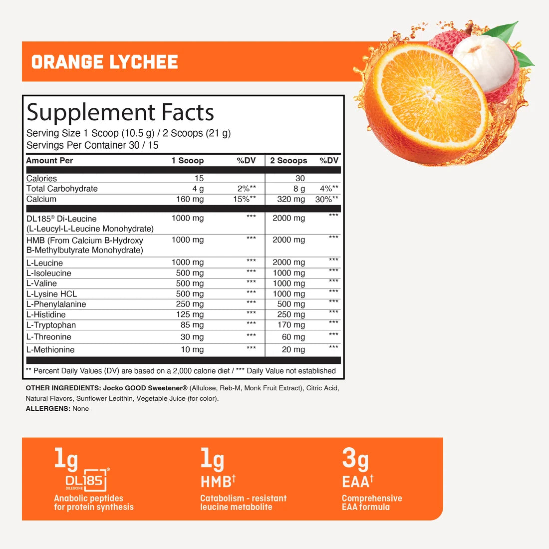PRO SERIES MUSCLE DRIVE - ORANGE LYCHEE