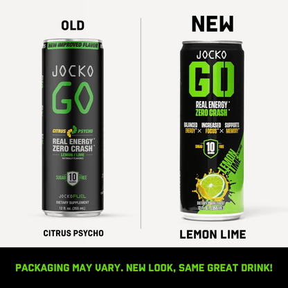 JOCKO GO ENERGY DRINK - LEMON LIME