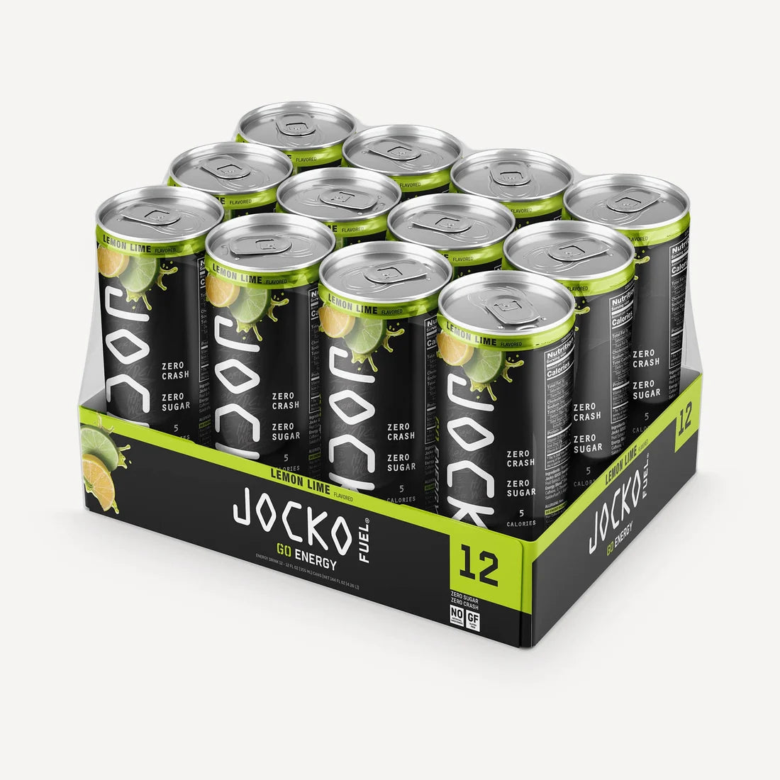 JOCKO GO ENERGY DRINK - LEMON LIME