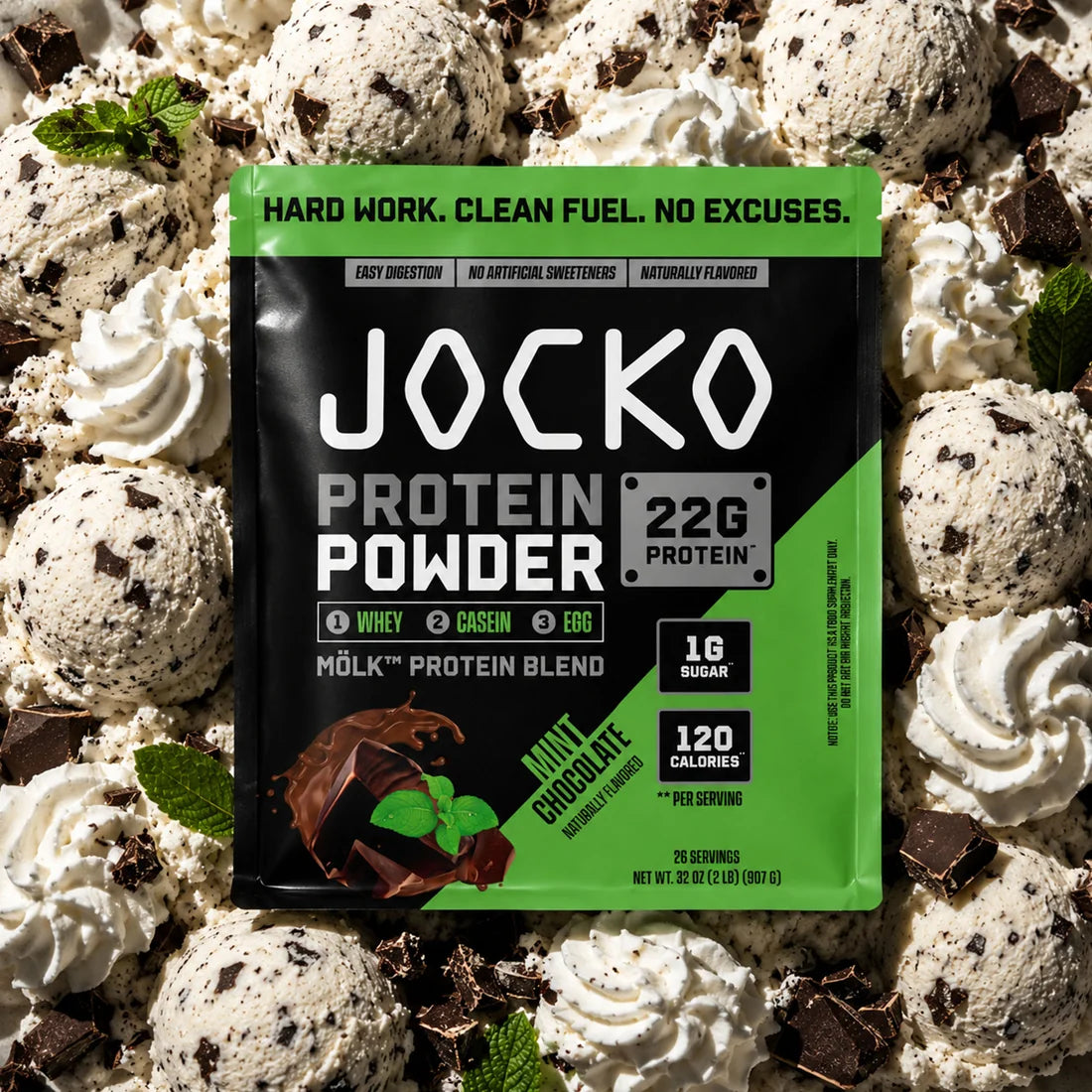JOCKO MÖLK PROTEIN - Mint Chocolate