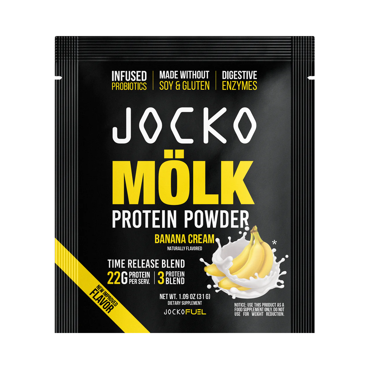 JOCKO MÖLK PROTEIN POWDER - ALL FLAVORS SAMPLE PACK