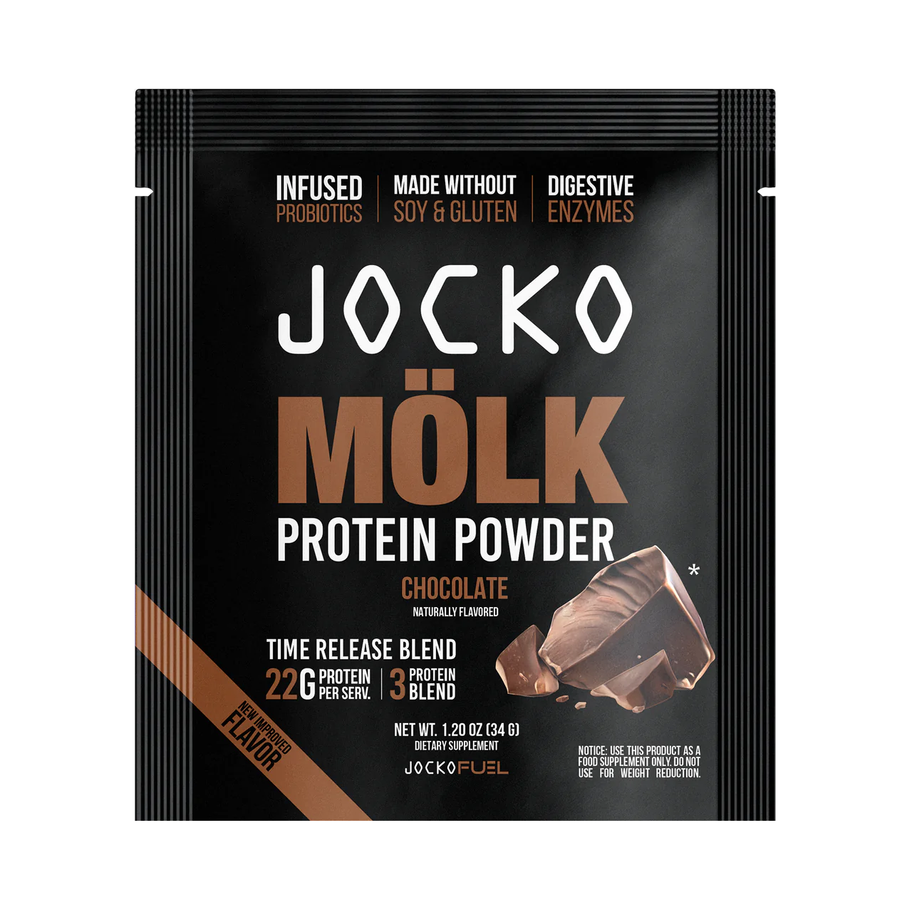 JOCKO MÖLK PROTEIN POWDER - ALL FLAVORS SAMPLE PACK