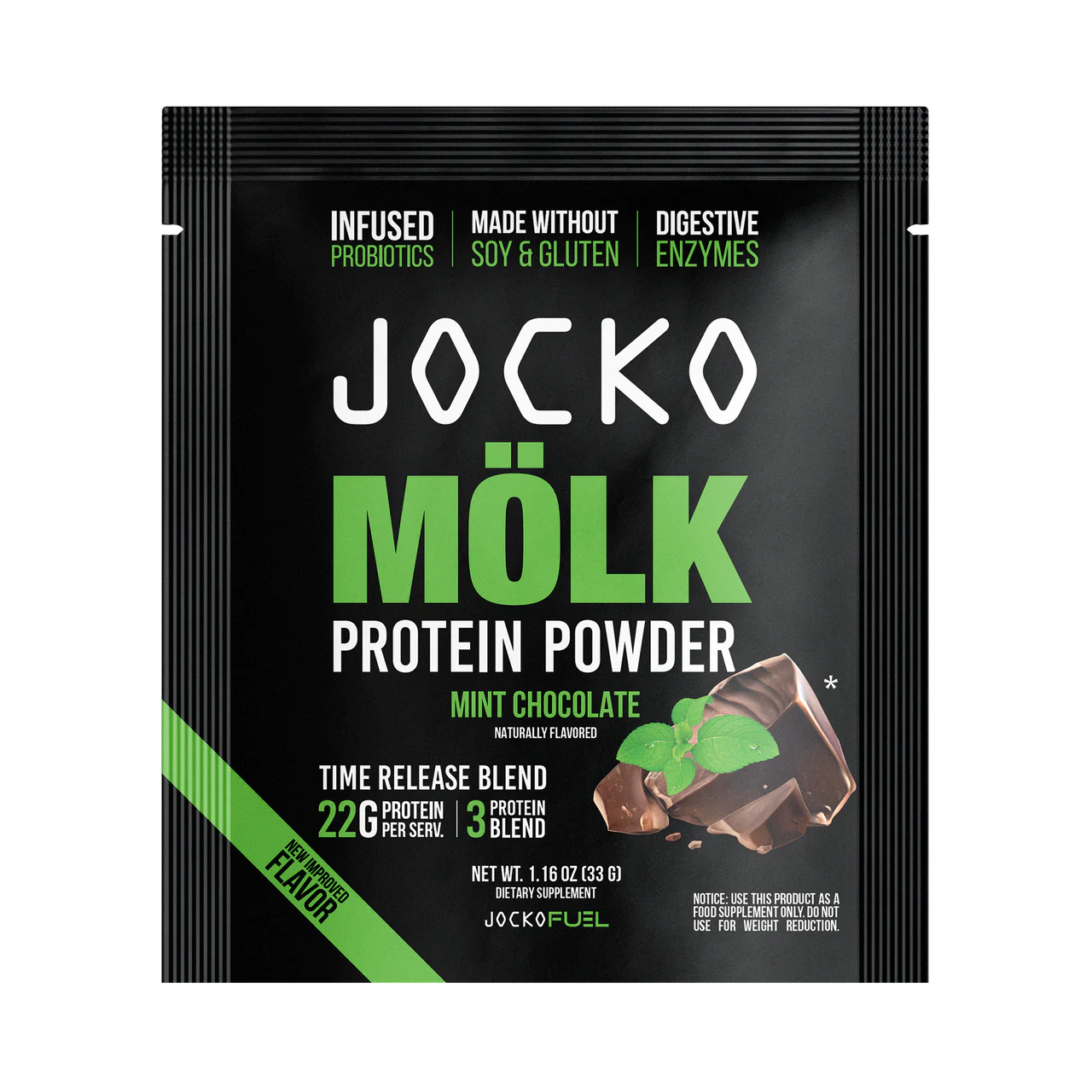 JOCKO MÖLK PROTEIN POWDER - ALL FLAVORS SAMPLE PACK