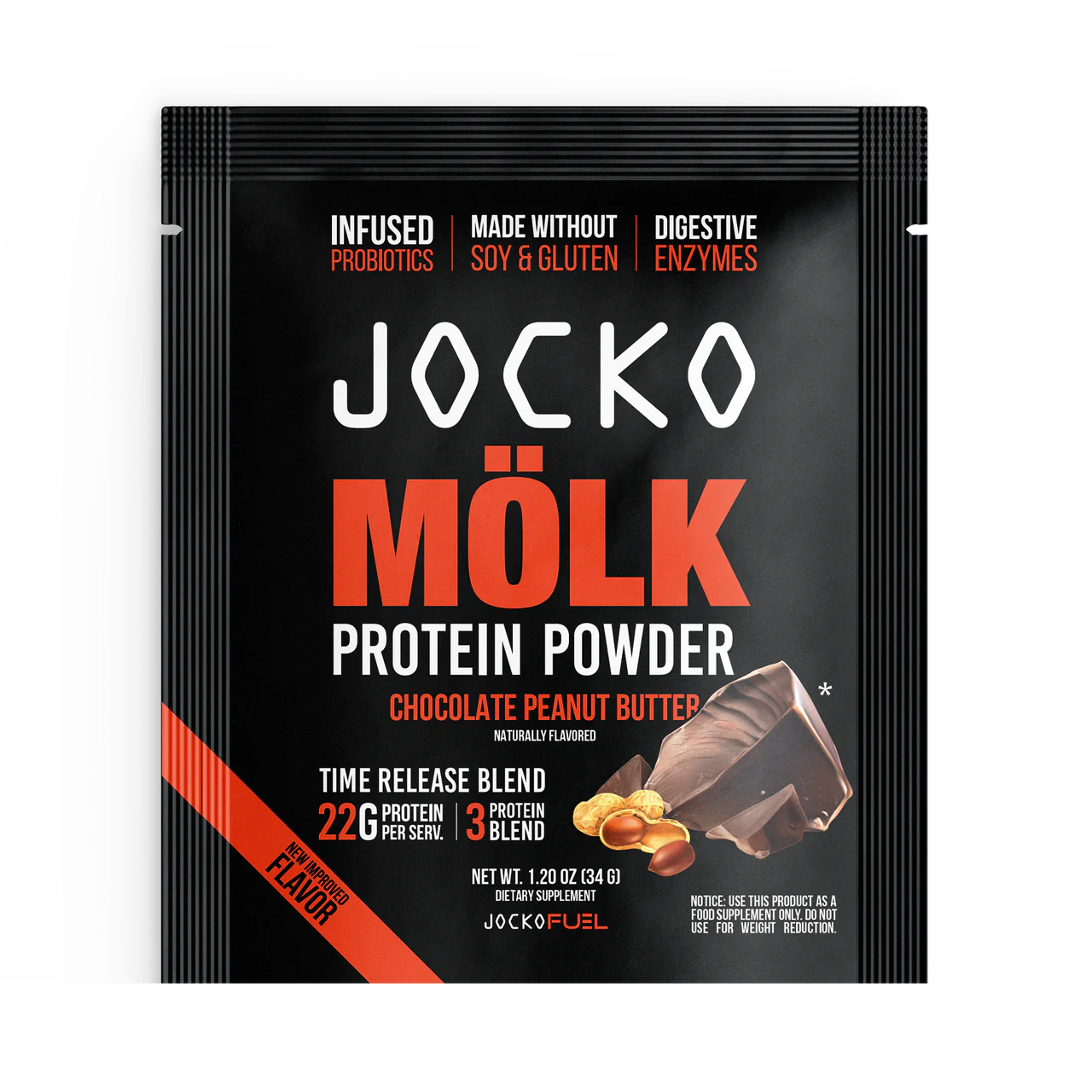 JOCKO MÖLK PROTEIN POWDER - ALL FLAVORS SAMPLE PACK