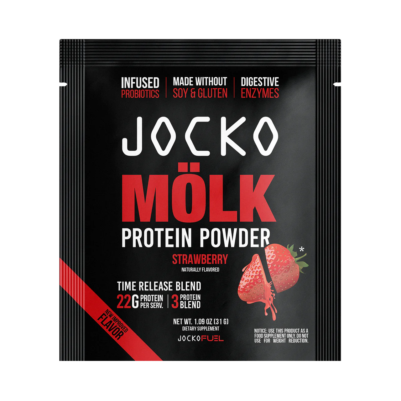 JOCKO MÖLK PROTEIN POWDER - ALL FLAVORS SAMPLE PACK