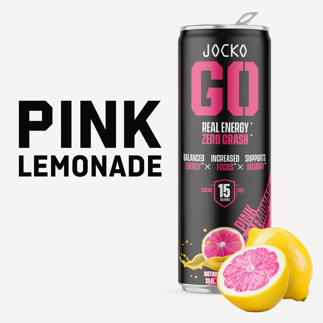 Pink Jocko Jocko Go Pink Lemonade | Sugar-Free Clean Energy Cans AU – Get Some