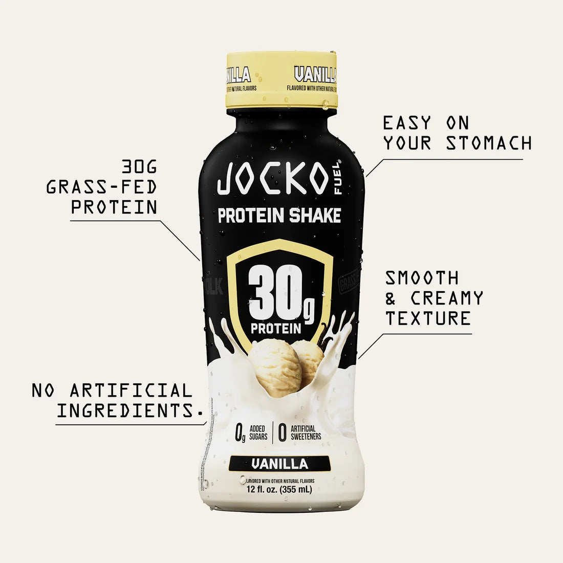JOCKO MÖLK PROTEIN SHAKES - VANILLA