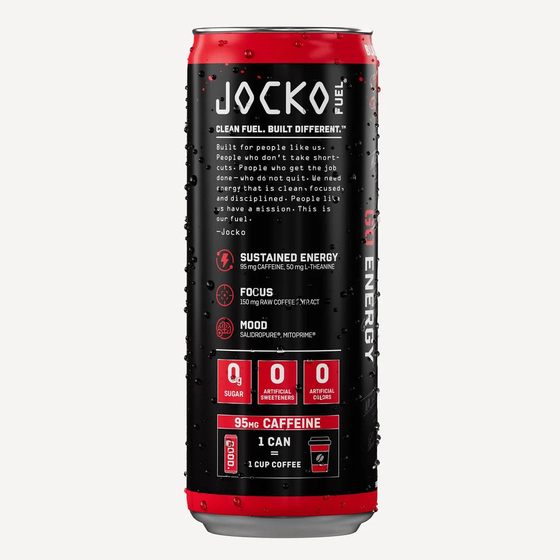 JOCKO GO ENERGY DRINK - BLACK CHERRY COLA