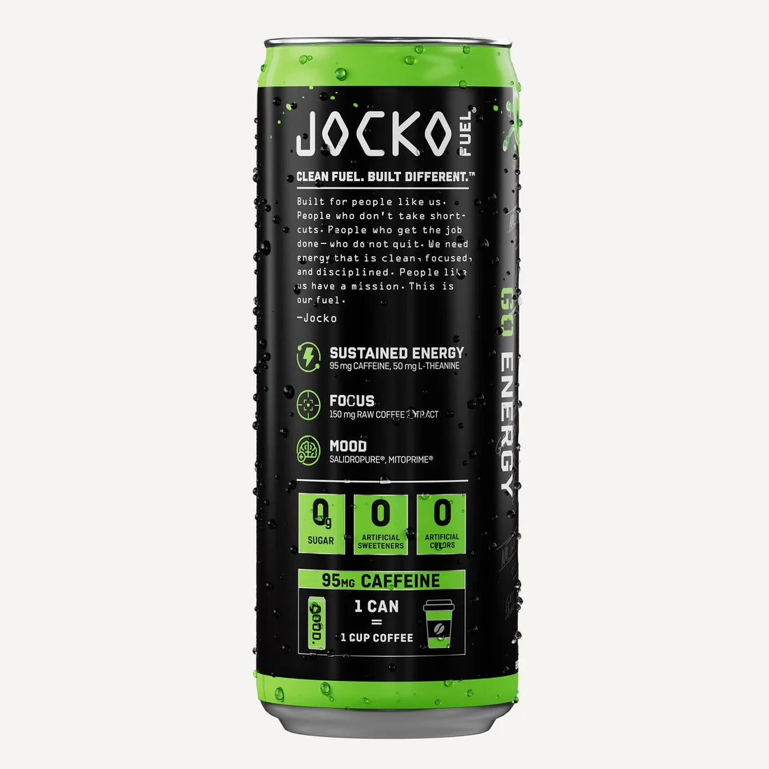 JOCKO GO ENERGY DRINK - SOUR APPLE