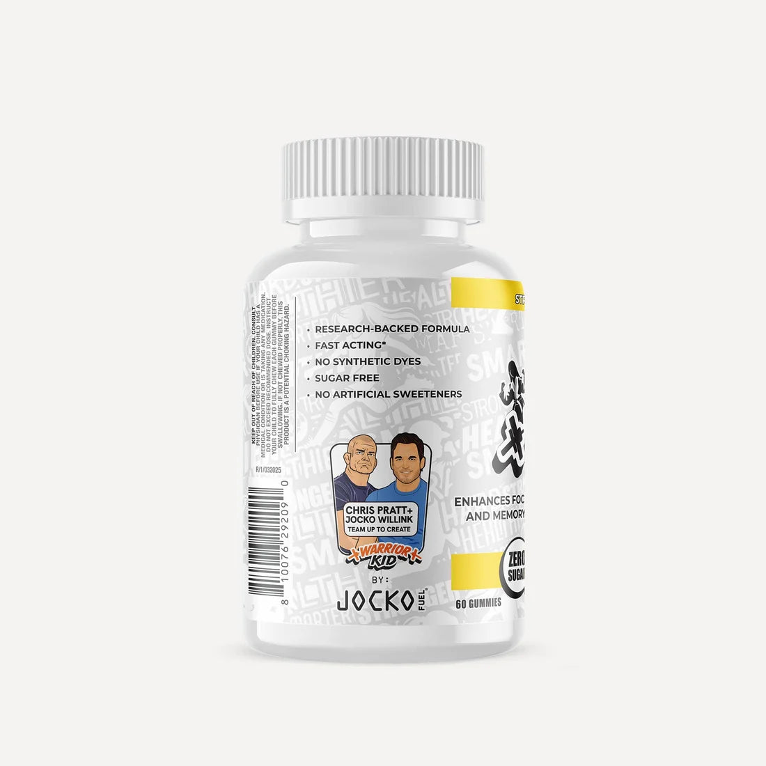 WARRIOR KID FOCUS GUMMIES - CARIBBEAN PUNCH
