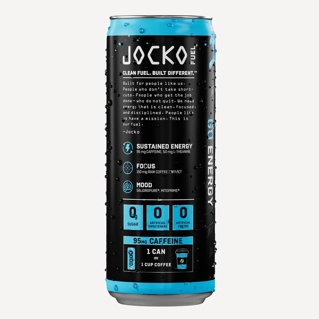 JOCKO GO ENERGY DRINK - BLUE RASPBERRY