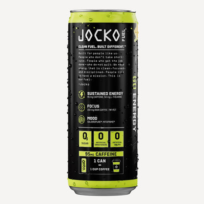 JOCKO GO ENERGY DRINK - LEMON LIME