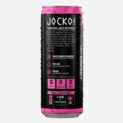 JOCKO GO ENERGY DRINK - PINK LEMONADE