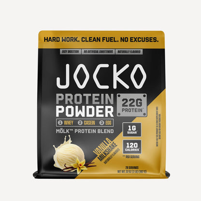 Jocko Molk Protein Powder - Vanilla Milkshake Flavour - Jocko Fuel Australia