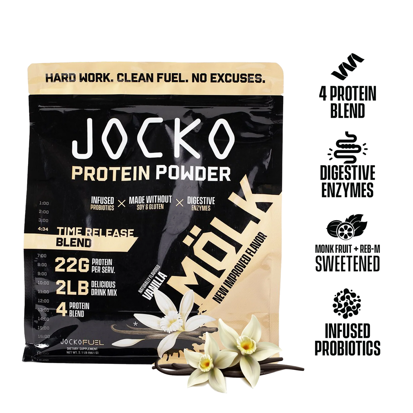 JOCKO MÖLK PROTEIN - Vanilla