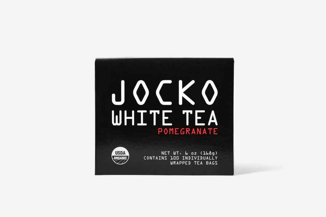 JOCKO WHITE TEA BAGS - RELOAD 100ct